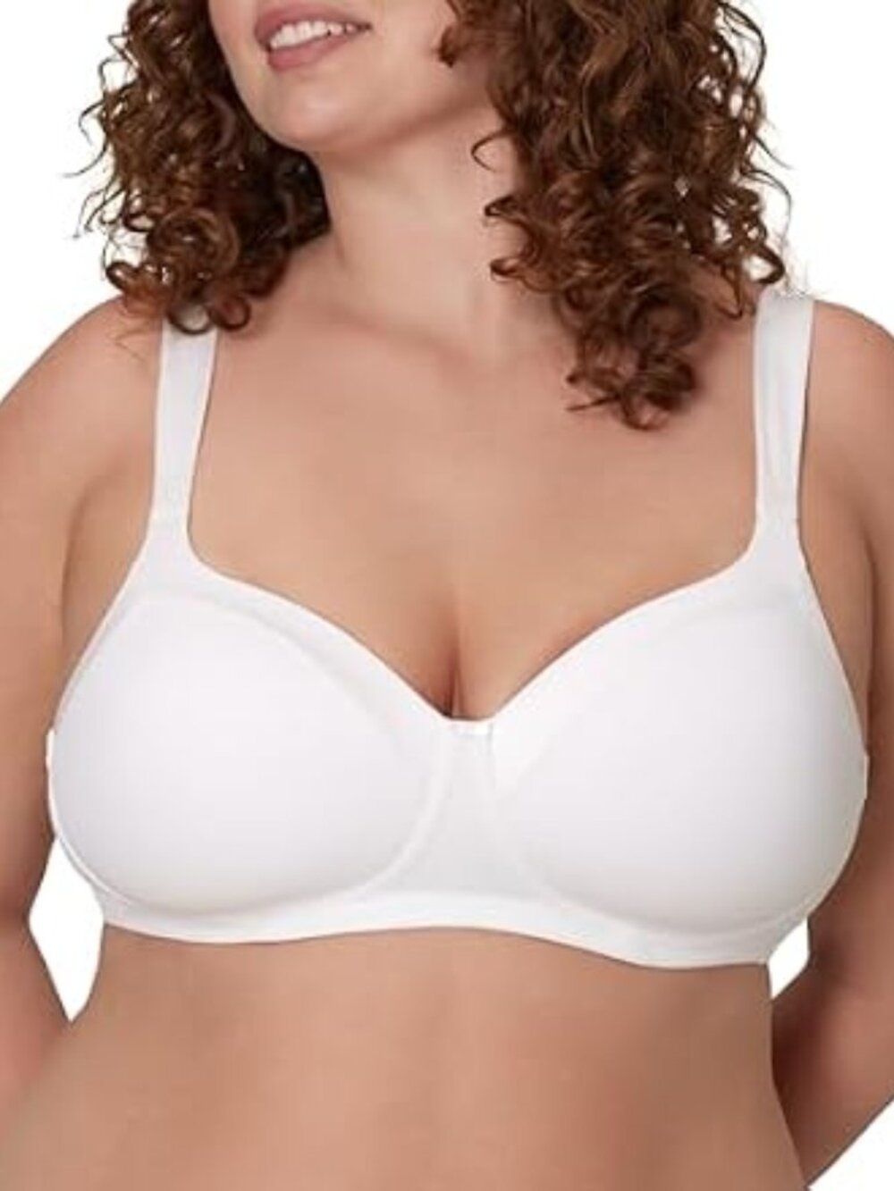 Playtex Women (38DDD) Secrets Balconette Full-coverage Wireless T-shirt Bra Full